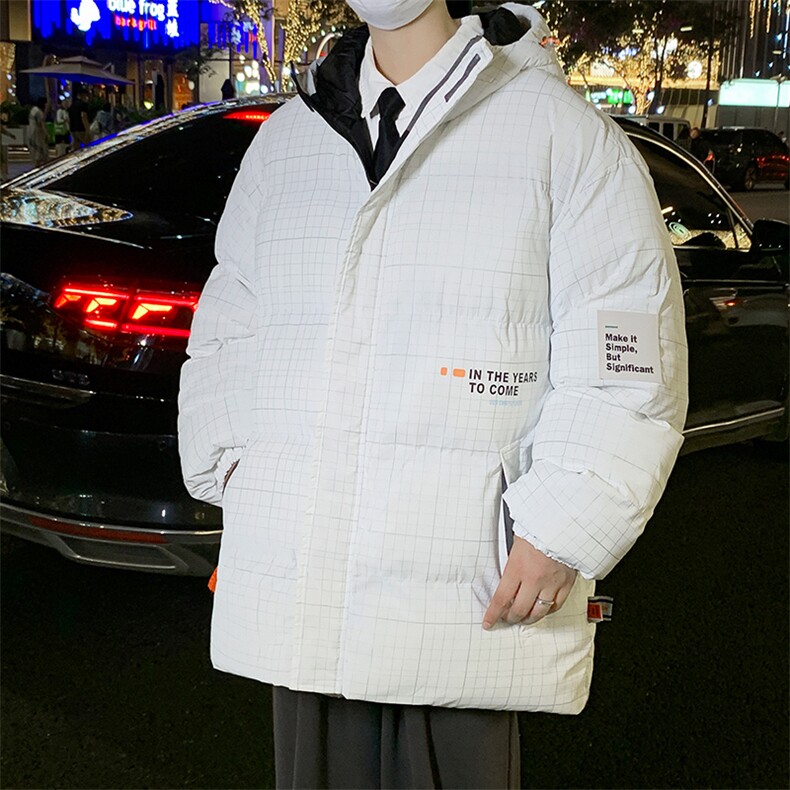 抖音得物品质冬季保暖棉衣宽松加厚大码休闲ins棉服男MY33211P105图片