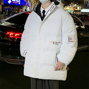 抖音得物品质冬季保暖棉衣宽松加厚大码休闲ins棉服男MY33211P105图片