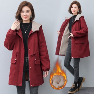 长期现货，加绒派克服女2023年新款韩版宽松棉服图片