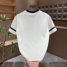 2026夏季新款潮流时尚简约运动T恤男士圆领半袖刺绣休闲舒适短袖，女装T恤，星座506A