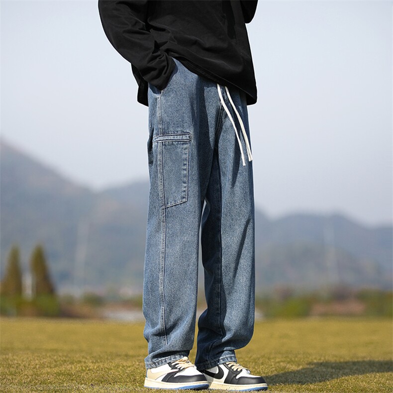 B225-K2165-P63-X79--复古牛仔裤-棉75.8%粘纤14.9%聚醋纤维9.3%,男装牛仔裤,电商B225