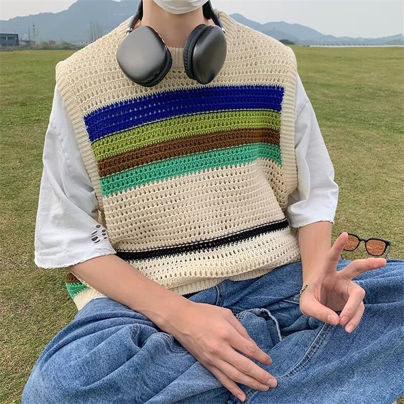 男夏季百搭潮流时尚背心MA562P35,男装背心/马甲,星座1116-2