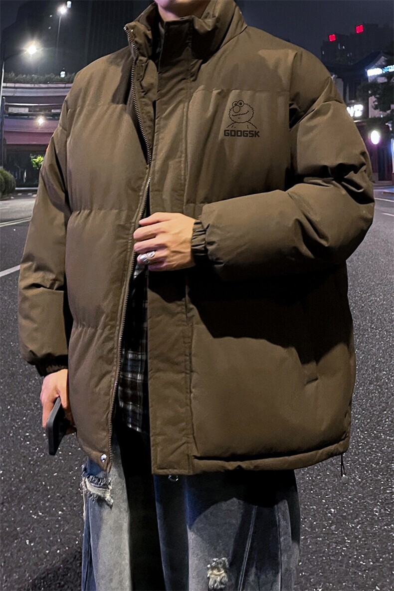 外景冬季加厚面包服男宽松复古休闲保暖棉衣立领外套MF00430/P90,男装棉衣,电商B316