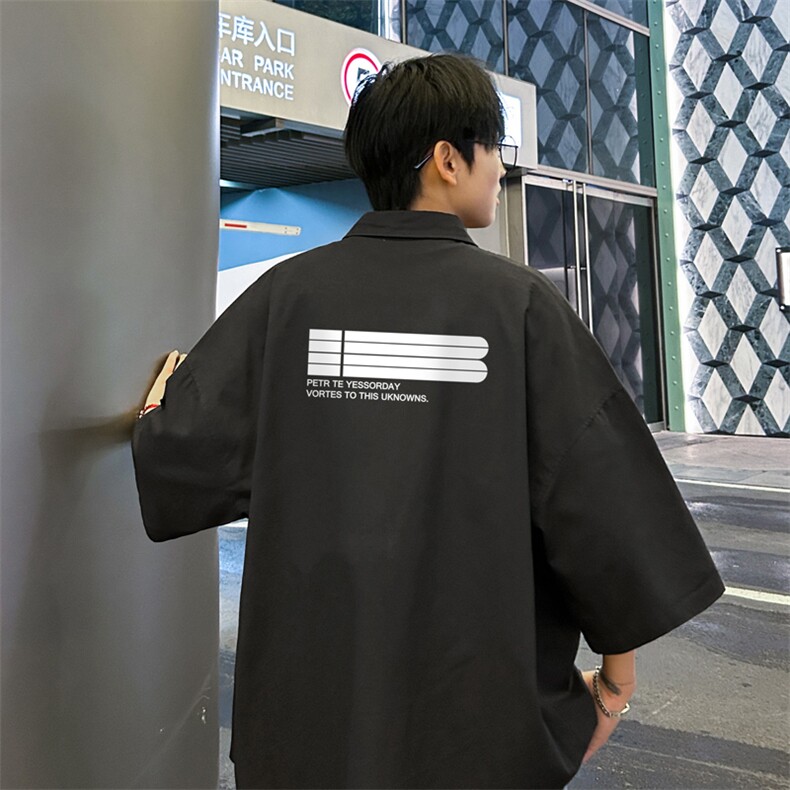 量大优供视频冰丝短袖衬衫男DS189-特P25,男装衬衫,电商B367