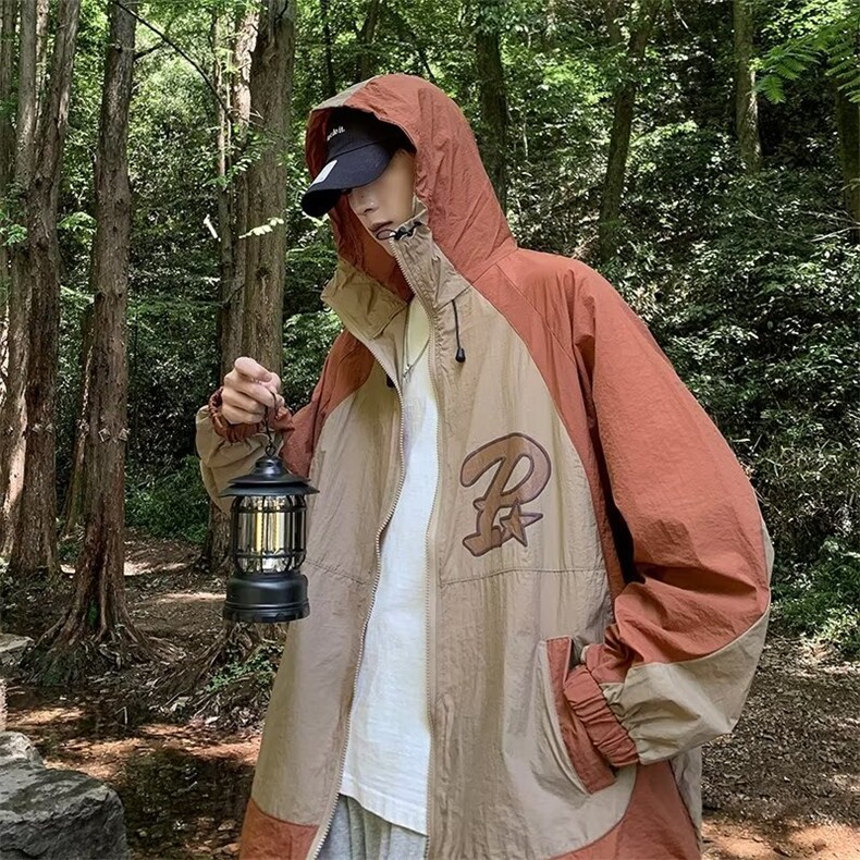 青春流行男夹克文艺潮轻薄防晒衣夹克外套F11P42,男装夹克,星座1116-2