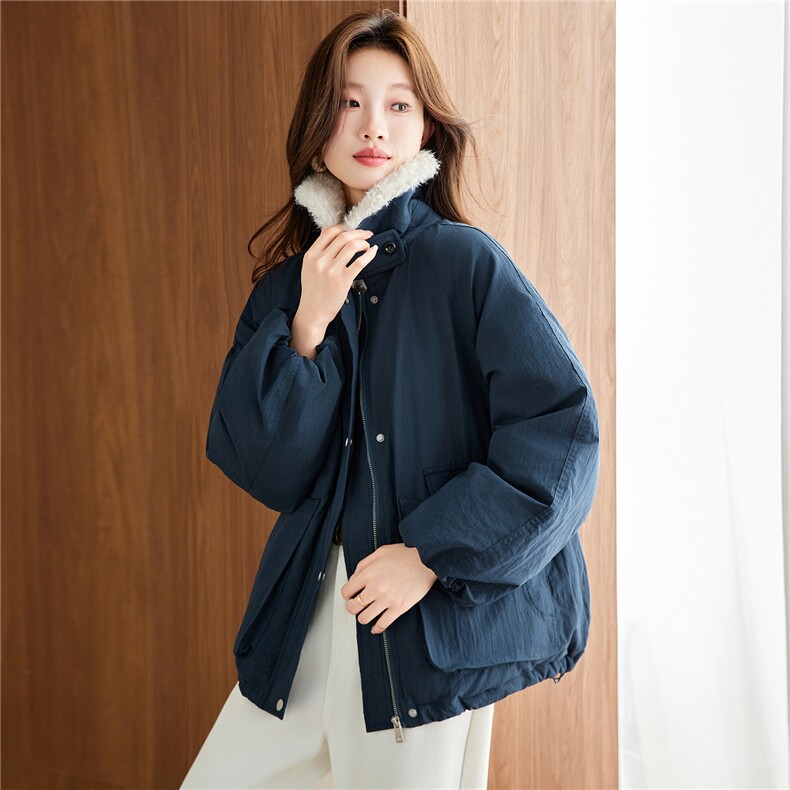 2025冬装新款时尚潮流派克羽绒服,女装羽绒服,鑫鑫格