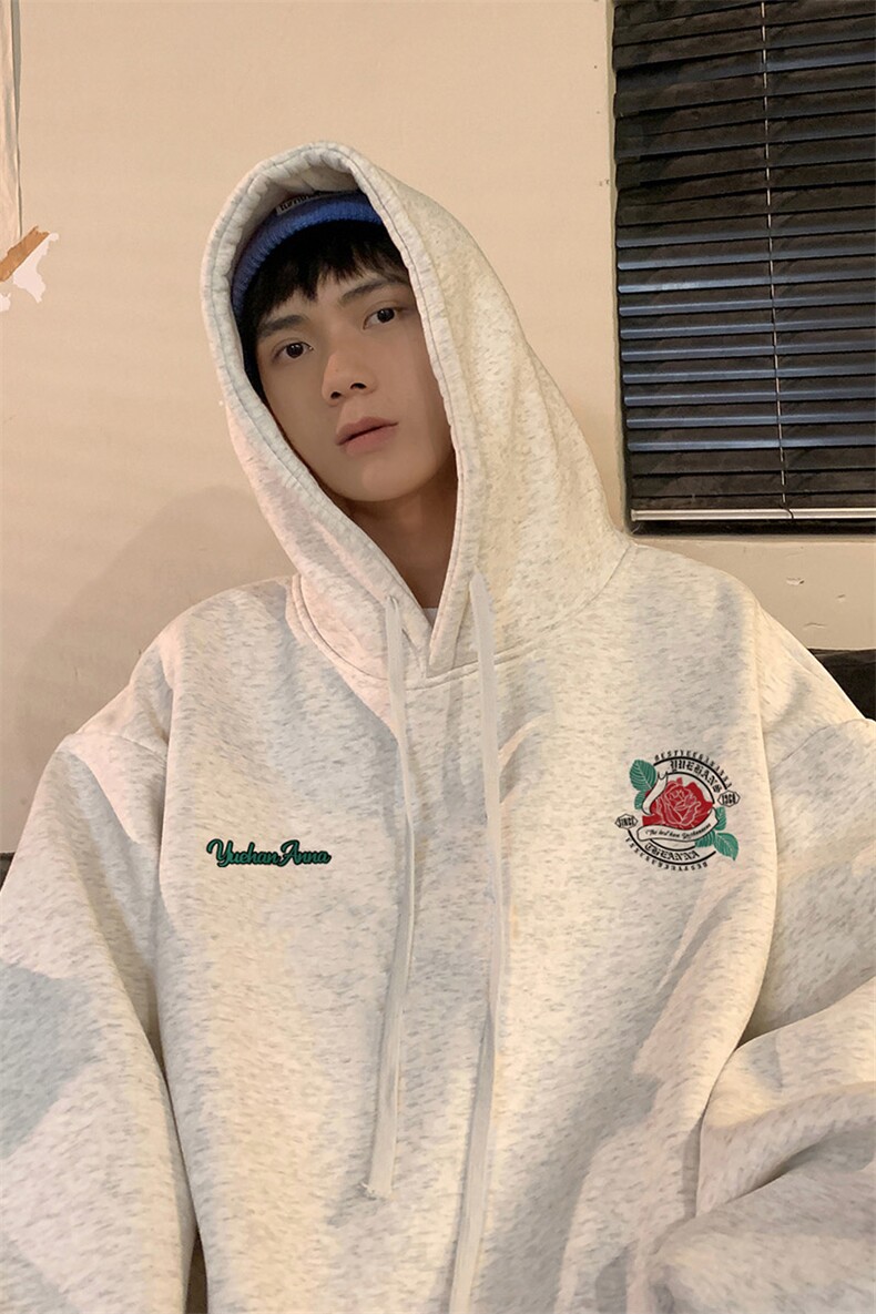 抖音供货、复合重磅360克现货连帽卫衣宽松D223A-WY2355-特P35,男装卫衣,电商019-1
