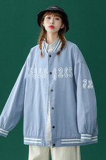 ！春季潮流宽松休闲百搭夹克情侣棒球服外套G212P65控88，男装夹克，A247A