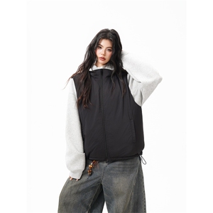 90%绒新标有报告 短款宽松羽绒服马甲上衣 Y996/ P190 现货图片