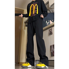 春季加长版裤子男高个子185cm110牛仔裤微喇直筒休闲长裤KZ002P55，男装牛仔裤，电商B312