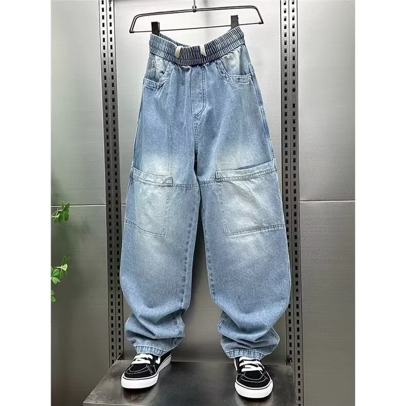 1506-1/KK-B8271/P51美式高街vibe水洗直筒牛仔裤男潮牌简约,男装牛仔裤,星座1506-1