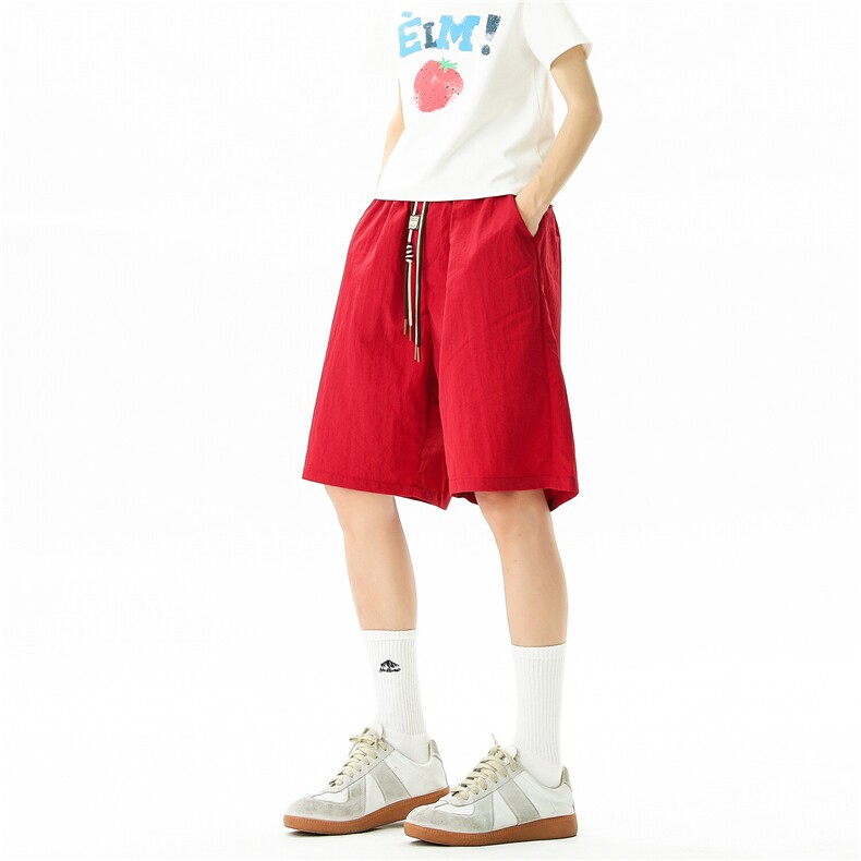 夏季薄款速干五分冰丝休闲短裤DK058无影墙锦纶(S-2XL)TP22,男装休闲裤,电商A088