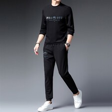 CA9813钱塘2020-2春秋时尚休闲帅气中青年男士套装P155，男装休闲套装，钱塘207-2