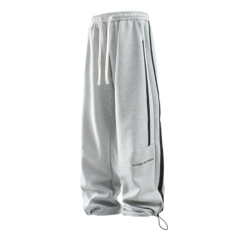 现货休闲裤男宽松刺绣针织运动裤DSA157-1-K9792-特P35，男装休闲裤，电商A157-1