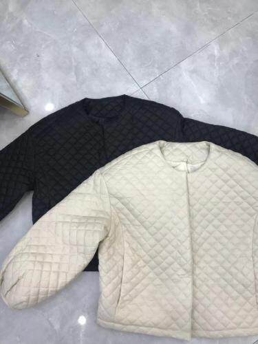 【现货】小菱格羽绒棉服图片