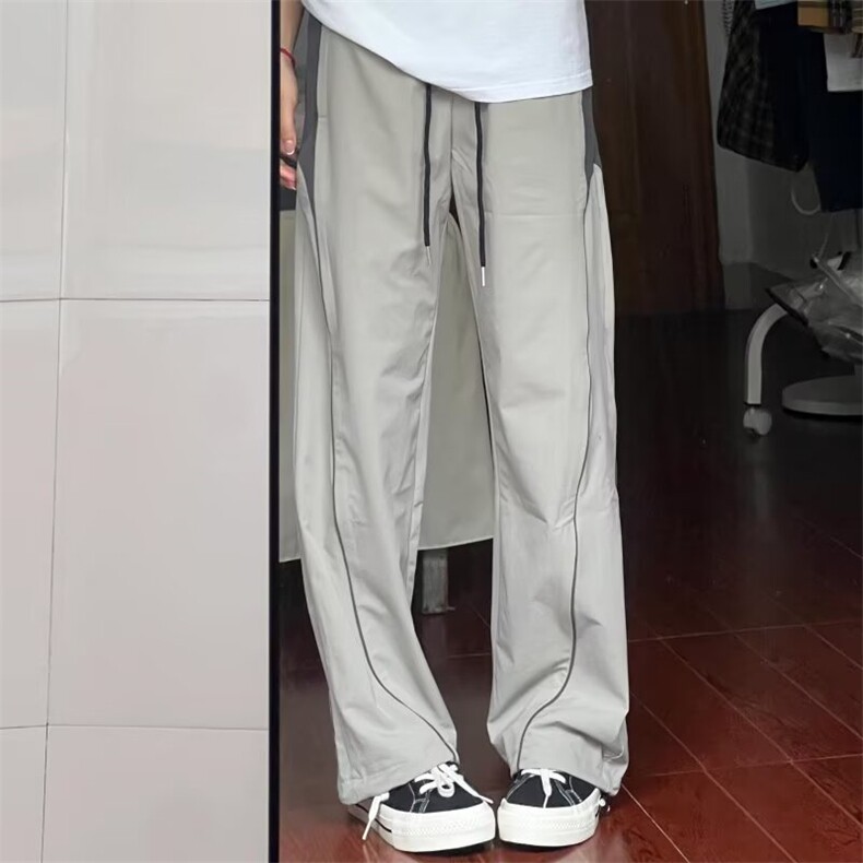 1506-1/KK191/P48男士冷感速干纯色透气时尚户外束脚休闲裤，男装休闲裤，星座1506-1