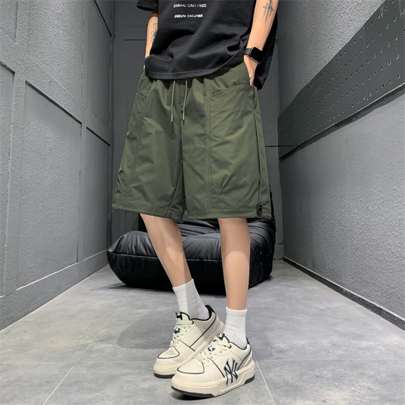 夏季工装短裤男ins潮牌日系休闲百搭潮流痞帅五分裤子DK02512-P45,男装休闲裤,星座308B-2
