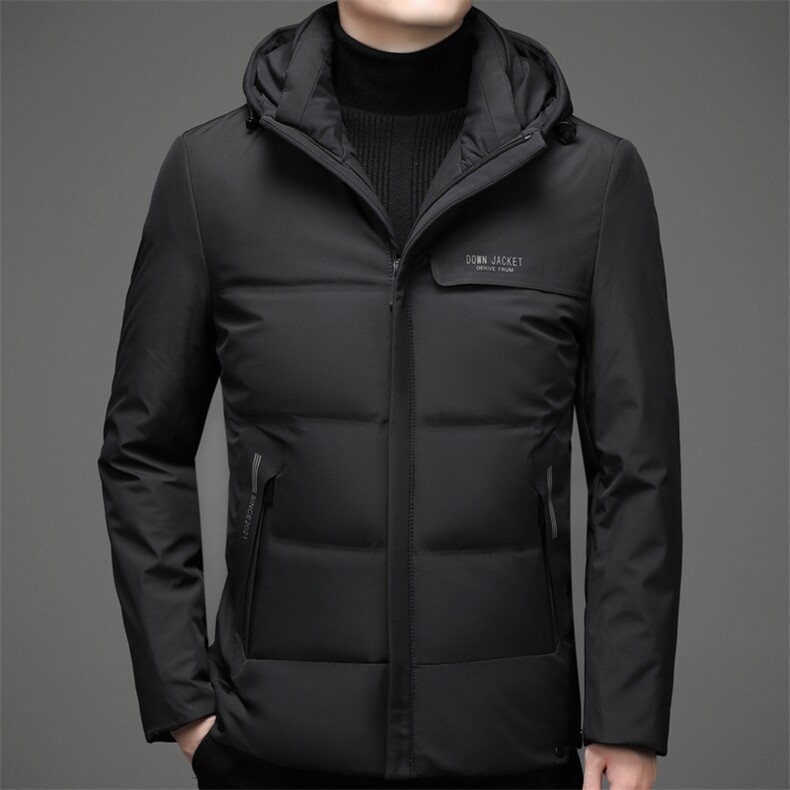 冬季新款羽绒棉服厚款外套连帽休闲外套男士冬装SNNYR866359-P245图片