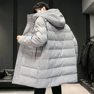 新款棉衣男士冬季棉服中长款外套衣服男装棉袄潮DS612T图片