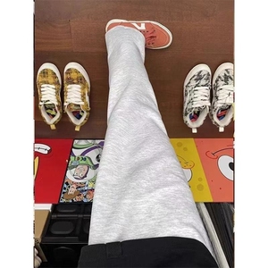 重磅长裤美式高街纯色百搭卫裤男女高街休闲裤XYK20-P42图片