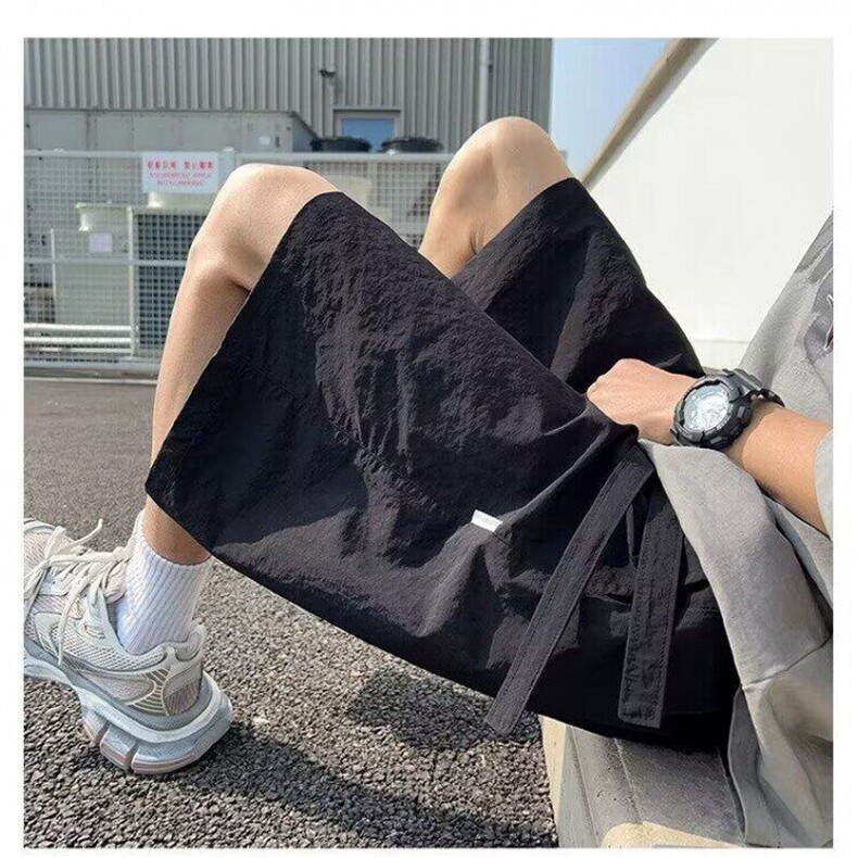 海边穿搭沙滩短裤男夏季薄款速干宽松休闲运动五分裤DK906-P30,男装牛仔裤,星座1001-1