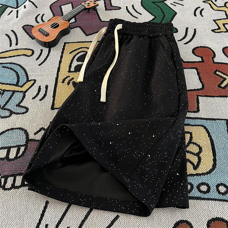 抖音品质夏季满天星短裤休闲宽松五分裤A146-YK11特p20量大优,男装牛仔裤,HDA146