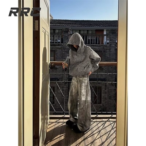 卫衣男连帽春秋季ins港风宽松潮牌小香风百搭外套2025年新款图片