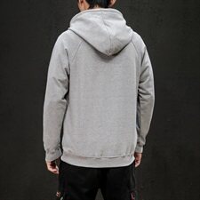 2021春季新日系马切达大码潮男字母刺绣连帽套头卫衣W605-P45，男装卫衣，电商A001