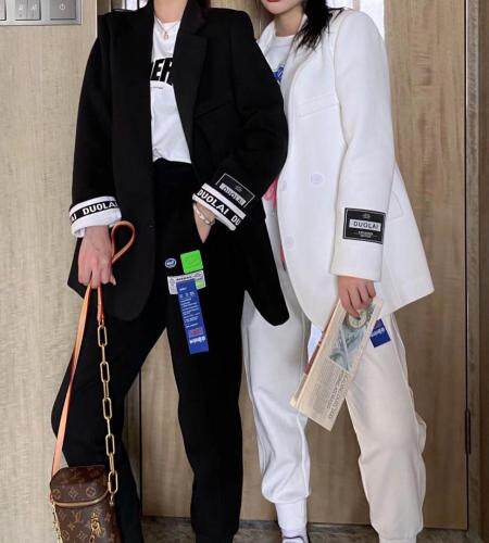 【现货】春季新款欧版帅气西装，女装西装，多来