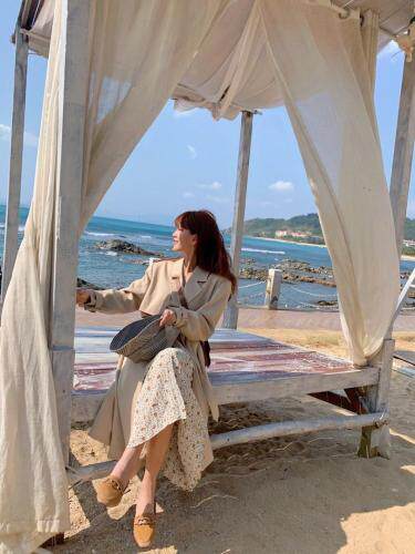 【现货】韩风风衣,女装风衣,郭郭家