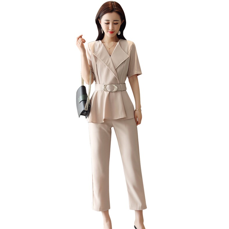 套装/套裙2021年夏季气质修身显瘦优雅时尚百搭流行流行,女装套装/套裙,瑶迪依秀