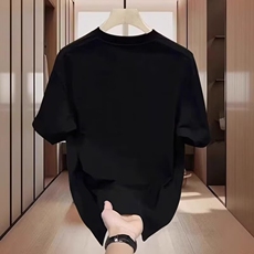 夏季新款短袖t恤男潮牌ins宽松半袖上衣服潮流百搭印花体恤打底衫，男装T恤，星座1409-3