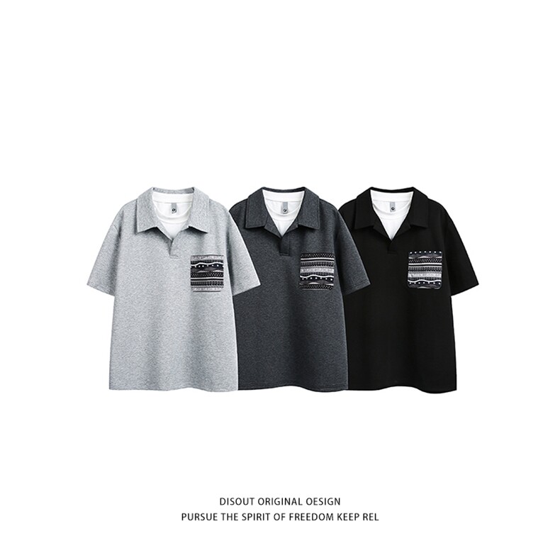 特P38无差价新款夏季潮流设计百搭短袖T恤-HT1028日系白底，男装T恤，电商A003