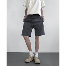 夏季柳叶裆微弹速干短裤XZ604-DK219-特P25控48，男装牛仔裤，星座604