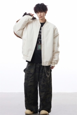 支持二开冬装加棉加厚夹克外套棉衣男女立领棒球服棉服M815-P65，男装夹克，电商A441