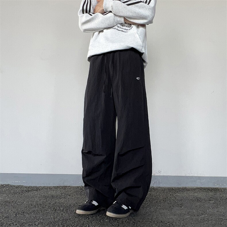 速干工装裤男女款2025新款春秋宽松垂感美式休闲阔腿裤K0863-P35,男装工装外套,星座308B-2