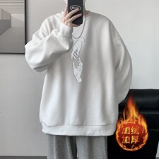 米白色加绒款