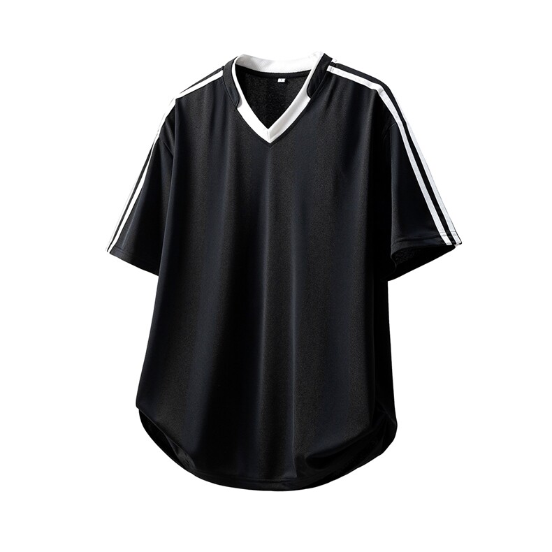 1可二开美式球衣聚酯纤维大码M-5XL短袖T恤男DX78018P45控75，男装T恤，星座226-2