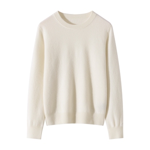 2025年秋季时尚百搭通勤简约休闲基础圆领，女装羊绒衫，玖雪绒羊绒
