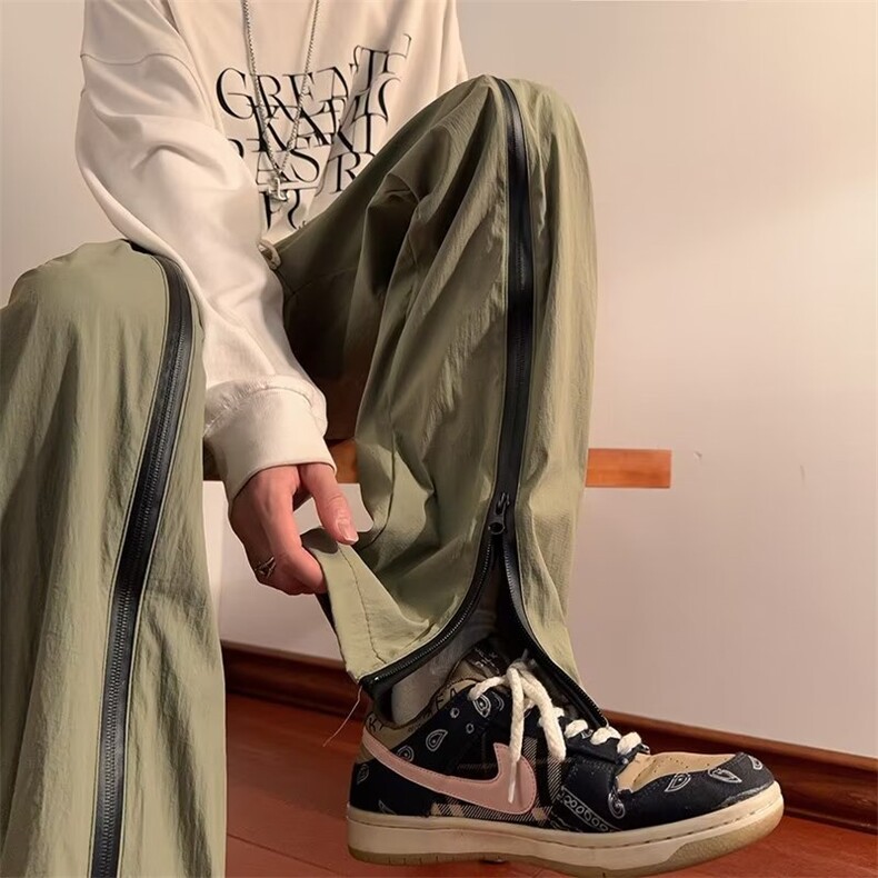 男秋季新款皱感冲锋裤休闲裤K582P40,男装休闲裤,星座1116-2