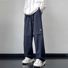 2024秋季新款潮牌宽松休闲长裤日系复古直筒工装裤男K7434-P37，男装休闲裤，星座512-3