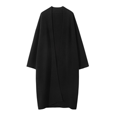 秋冬季新款舒适时尚百搭女士空气层羊绒大衣，女装羊绒大衣，泰盈纯羊绒