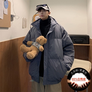 新标80重磅冬季工装羽绒服保暖潮外套冲锋衣 A436-957-特P180图片