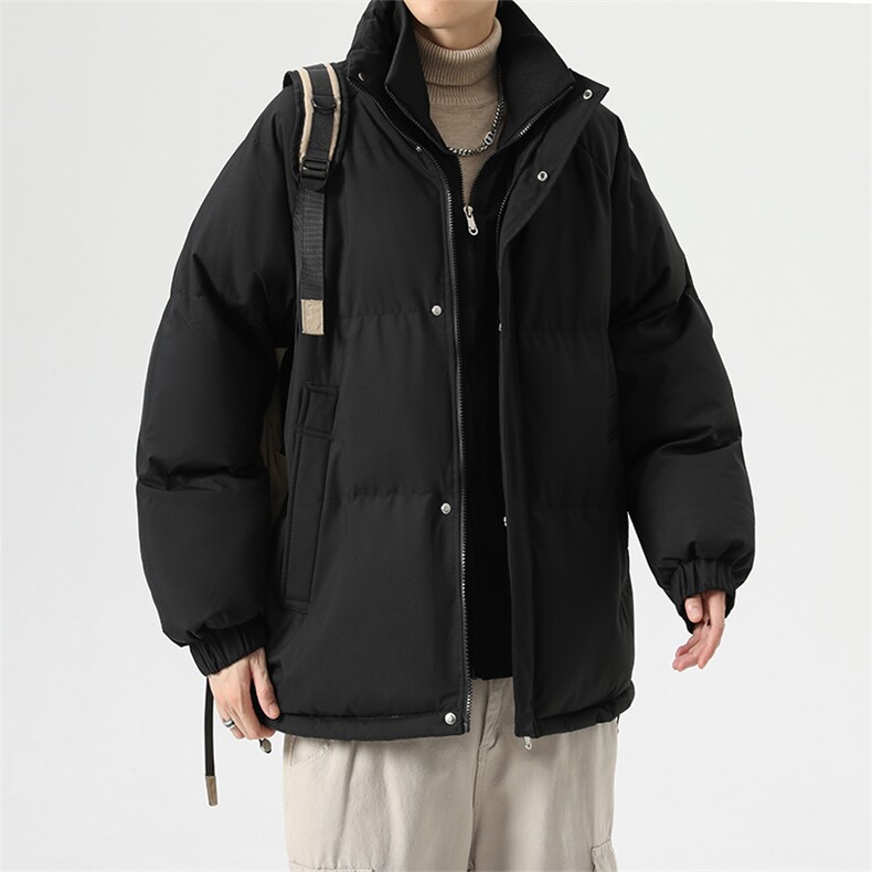 得物二开立领假两件石墨烯内里棉服棉衣外套9088特P85控118,男装棉衣,电商A309