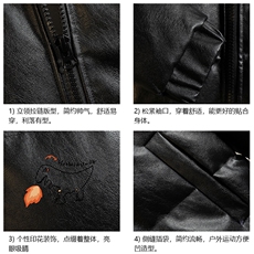 PM51040-P120立领pu皮棉衣男大码面包服男棉服男棉袄男，男装棉衣，电商A040A