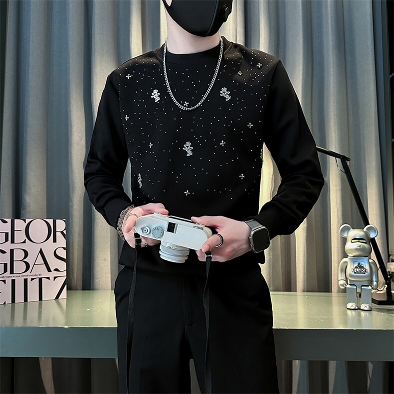 痞帅炸街高级感男士套头卫衣外套社会小伙店主风301C-WY47P58控78,女装短外套,星座301C（原B323）