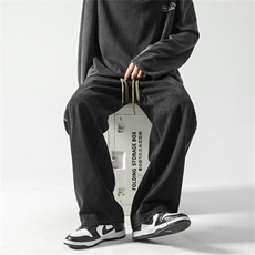 抽绳牛仔裤直筒B342-K7022-P50控68，男装牛仔裤，电商B342