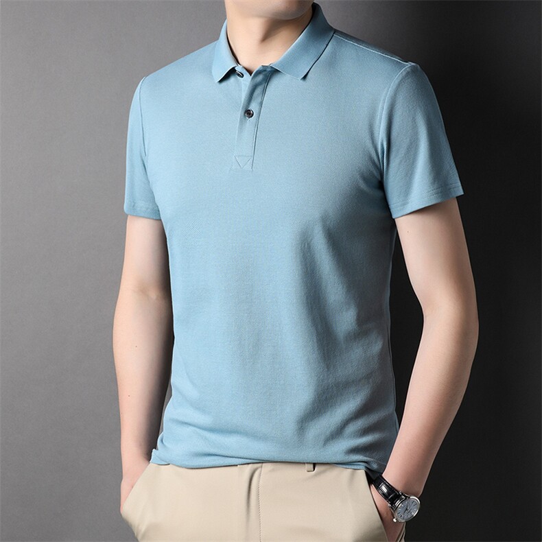 AG2731钱塘2020-3夏季新款全棉男装Polo衫量大价优P40,男装Polo衫,钱塘207-3