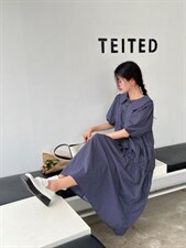 时尚韩版宽松连衣裙，胖瘦都能穿,女装连衣裙,衣宫主