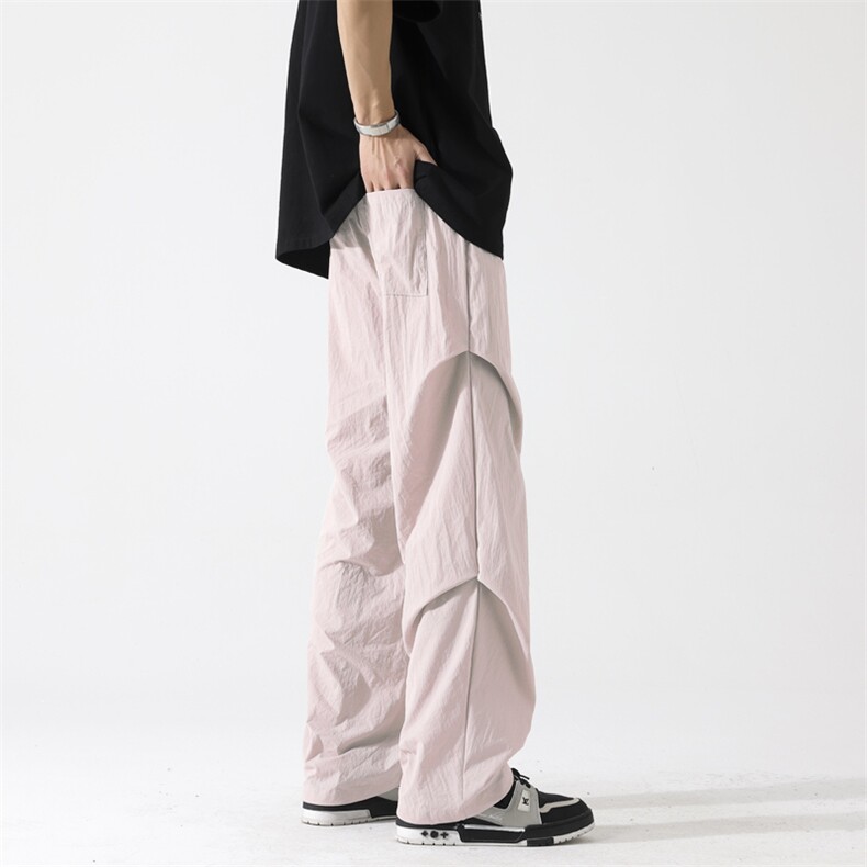 量大优供视频夏季直筒宽松阔腿男女休闲裤CK31特P28控58M-4XL,男装休闲裤,电商B325